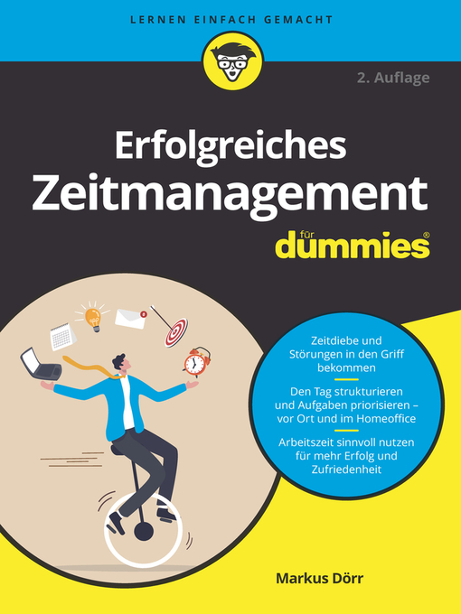 Titeldetails für Erfolgreiches Zeitmanagement für Dummies nach Markus Dörr - Verfügbar